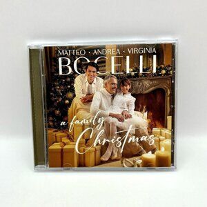 A Family Christmas by Andrea Bocelli, Matteo Bocelli and Virgina Bocelli CD